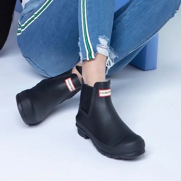 Hunter Women's Original Chelsea Rain Boots Size 7 - Picture 8 of 8